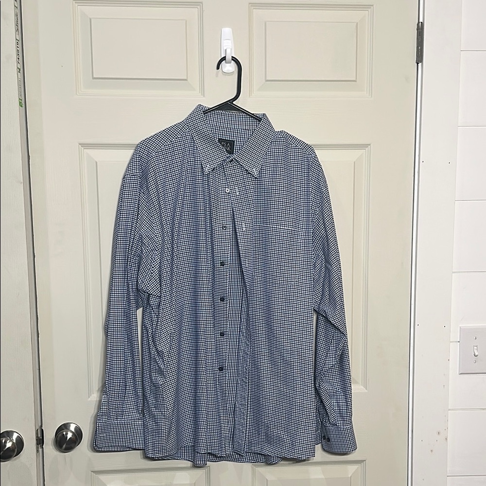 Jos. A. Bank Blue Casual Button Down Shirt